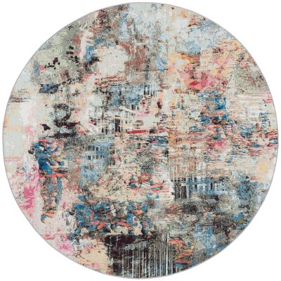 green ivory/black rust