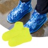 Unique Bargains Silicone Shoes Covers Rain Boots Reusable Rain Shoe Covers Non-Slip 1 Pair - 2 of 4
