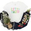 The Juniper Shop Let It Snow Colorful Toddler Short Sleeve Tee - 2 of 2