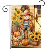 Briarwood Lane Fall Garden Flag 12x18 For Outdoor Country Scarecrow For Fall Garden Flag Flags For Outside - 2 of 4