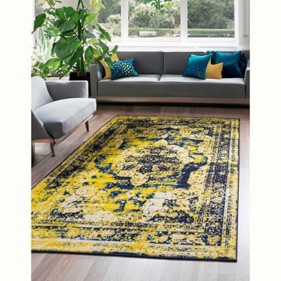 Unique Loom Sofia Salle Garnier Border Indoor Woven Area Rug