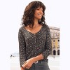 Women's 2 Pack Printed 3/4 Sleeve Tops - LASCANA - 3 of 4