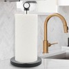 SharpChef Countertop Paper Towel Holder, Weighted Base, Non Slip, Stainless Steel Finish, Rust Proof, Fits Most Size Paper Roll - 3 of 4