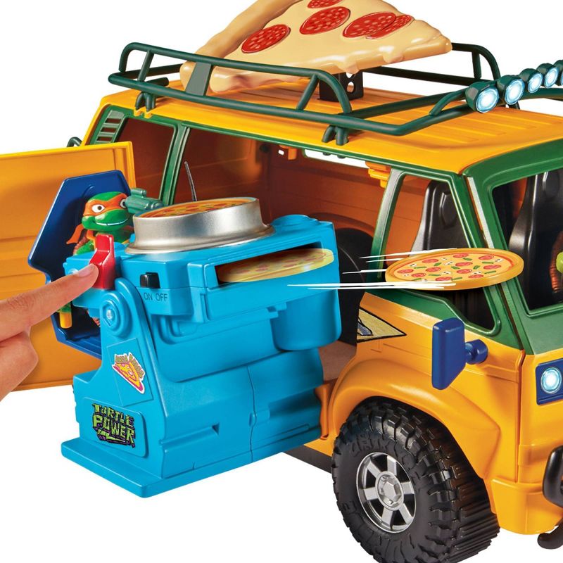 Teenage Mutant Ninja Turtles: Mutant Mayhem Pizzafire Delivery Van, 5 of 13