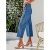 ITAFIT Stretchy High Waist Wide Leg Jeans for Women - 3 of 4
