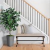 Aoibox Artificial Ficus Tree with Gray Planter - Faux Indoor Plant for Home Office Decor - Silk Tree Potted in Tall Planter for Living Room - 3 of 4