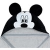 Lambs & Ivy Disney Baby Mickey Mouse Gray Cotton Hooded Baby Bath Towel - 2 of 4