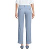 Lands' End Women's Mid Rise Classic Straight Leg Chino Ankle Pants - 2 of 4