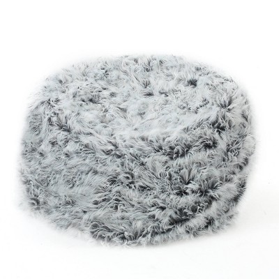 Lachlan Furry Bean Bag - Christopher Knight Home