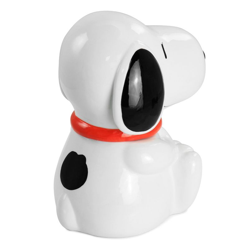 Gibson Peanuts Classic Snoopy Cookie Jar in White, 5 of 8