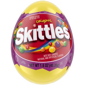 Skittles Original Chewy Candy Filled Easter Egg - 1.62oz - 1 of 4