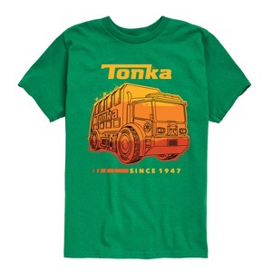 Boys' - Tonka - Garbage Truck Short Sleeve Graphic T-Shirt - 1 of 4