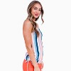 Calypsa Women's Adjustable Strap Tankini Maya Swim Top - 3 of 4