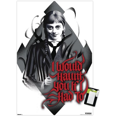 thumbnail image 2 of Wednesday Addams Art Print - A4 Framed Poster - Bedroom Wall Decor - UK Made 2 of 4