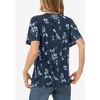 ellos Plus Size Flutter Sleeve Tee - 3 of 3
