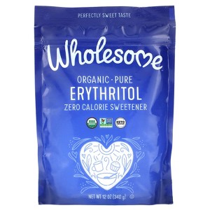 Wholesome Sweeteners Organic-Pure Erythritol, Zero Calorie Sweetener, 12 oz (340 g) - 1 of 2