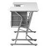 Sew Ready Eclipse Ultra Sewing Station Gray/White: Craft Table, Fabric Storage, Adjustable Platform - 4 of 4