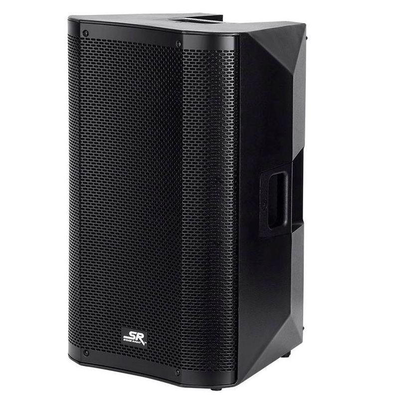 Monoprice SRD212 Powered Speaker  12in, with Class D Amp, Built-in Digital Sound Processor DSP, and Bluetooth Streaming, Portable and Lightweight -, 1 of 7