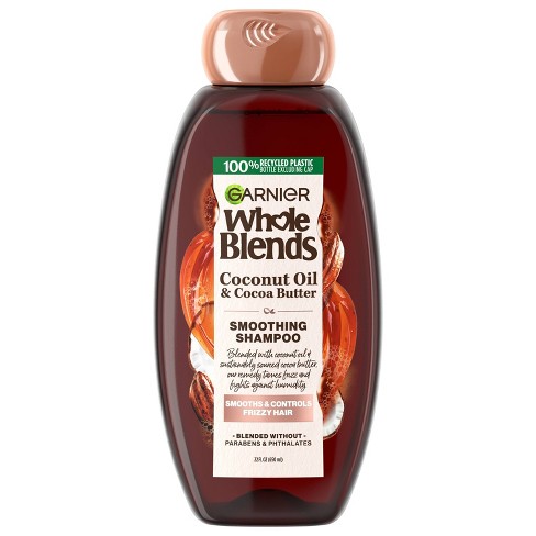 Garnier Whole Blends Smoothing Pump Shampoo With Coconut Oil Extracts - 28  Fl Oz : Target