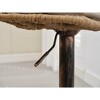 CAVINAS 24"-32"Rattan Swivel Bar Stools,Set of 2,Counter Stools with Adjustable Seat Height,Barstools with Cushion for Dining Room&Kitchen - 4 of 4