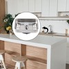 Unique Bargains Stainless Steel Anti-blocking Mesh Home Bathroom Sink Water Stopper 3.1" x 3.1" Silver Tone 1 Pc - 4 of 4