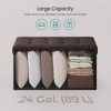 30" Storage Ottoman Bench, Ottoman with Storage, Ottoman Bench, Hold up to 660lb for Living Room - 3 of 4