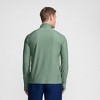 Lands' End Men's UPF 50 Cooling Quarter Zip Mock Neck Rash Guard Shirt - 2 of 4
