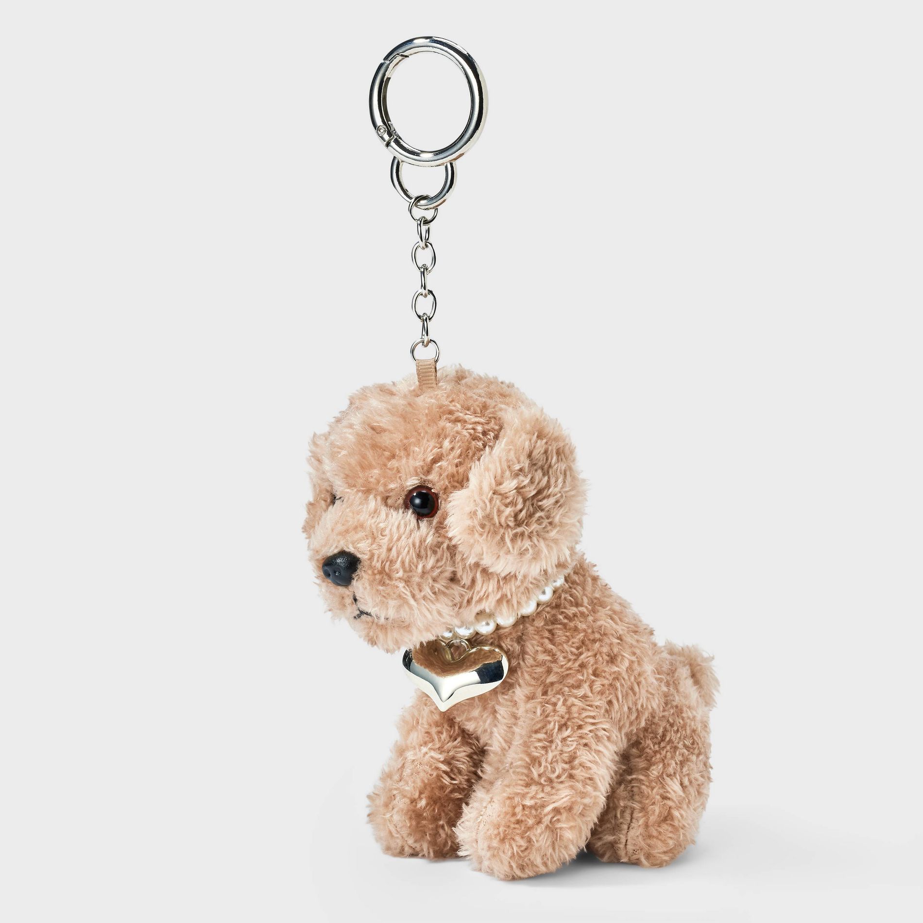 Posh Plush Puppy Bag Charm - Wild Fable™ with Olivia Dayton Brown