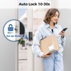 LNDU Keyless entry deadbolt door lock with handle - 3 of 4