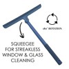 Trio Home Adjustable head Squeegee for Windows, Shower Doors, Car Windshield, Heavy-Duty Scrubber - 3 of 4