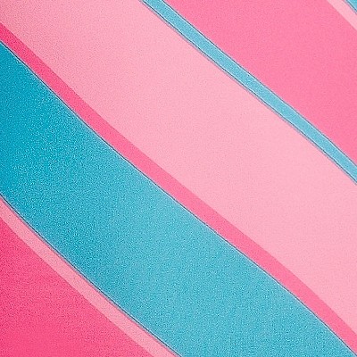 knockout pink/turquoise stripe