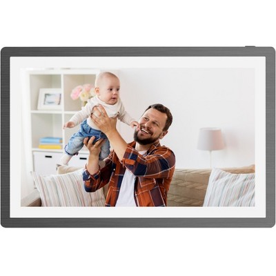 Impecca 15.6” SMART Digital Photo Frame, Touchscreen, Up to 100,000 photos