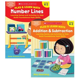 Scholastic Play & Learn Math Reproducible Workbooks, Grade 2-4 Bundle - 1 of 3