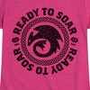 Girls' - How to Train Your Dragon - Ready To Soar Fitted Short Sleeve Graphic T-Shirt - 2 of 4