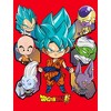 Dragon Ball Super Group Character Art Boy's Red T-shirt - 2 of 3