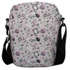 Friends Bag, Crossbody, with Friends Television Show Icons Sketch Collage, Gray, Vegan Leather - 3 of 4