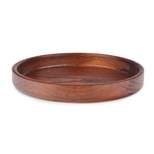 Final Touch Solid Wood Large Serving Tray