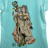 Critical Role Hells Bells Fearne Women's Teal Crew Neck Short Sleeve T-shirt - 2 of 2