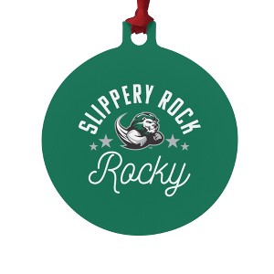 Slippery Rock The Rock Aluminum Holiday Christmas Tree Ornament - 1 of 4
