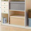 Aghana Digitals Foldable Storage Footstool with Memory Sponge Cushion - 150kg Capacity, Linen - 2 of 4
