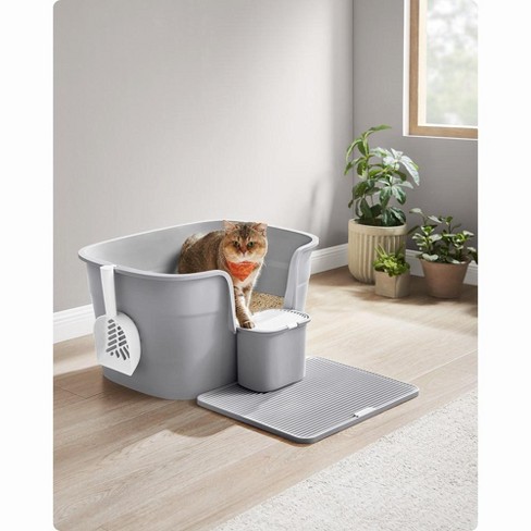 Extra large kitty litter boxes best sale