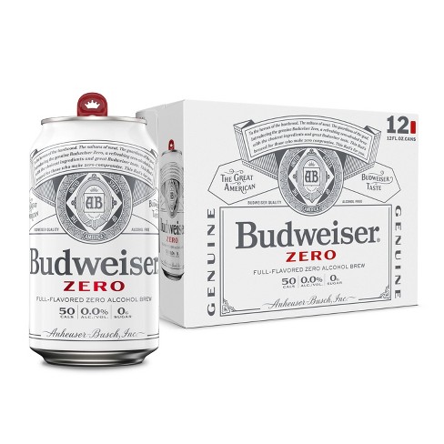 Budweiser Zero Non-Alcoholic- 12pk/12 fl oz Cans