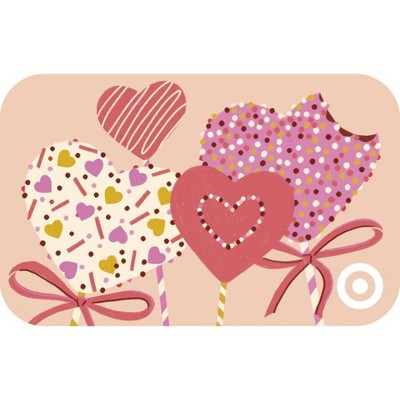 Lollipop Hearts Target GiftCard
