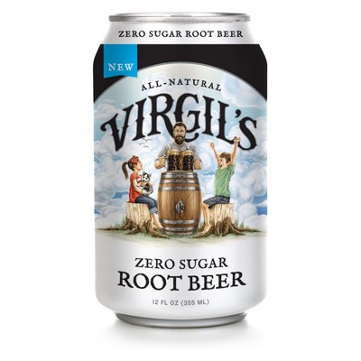 Virgil's Zero Sugar Root Beer - 6pk/12 fl oz Cans