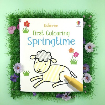 Little Coloring Springtime - by  Matthew Oldham (Paperback)