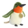 Aurora Small Ruby-Throated Hummingbird Miyoni Adorable Stuffed Animal Green 7.5" - 3 of 4
