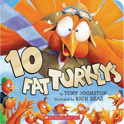 10 Fat Turkeys (Board Book) (Roger D. Johnston)