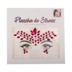 Unique Bargains Eye-catching Rhinestone Stickers 1 Pc - 1 of 4