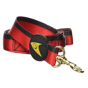 Crowded Coop, LLC Star Trek Starfleet Red Uniform 6ft. Dog Leash - 1 of 3