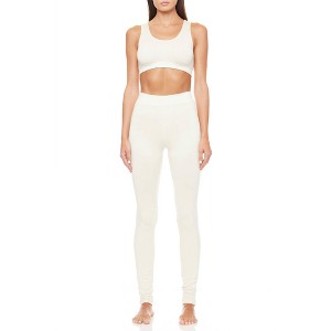 Women's Soft Jersey High Rise Leggings - Eterne - 1 of 4